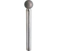 Meule diamantée sur tige sphérique DKU, Ø : 2 mm, Long. de la queue 43 mm, Ø de tige 3 mm G