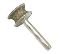 Meule Émeri Concave 20mm Pour Verre Jade Bague(8x20mm) | concave unique, accès espaces étroits, bords arrondis parfaits, verre jade pour agate, usage professionnel