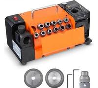Meule orange 3-13 mm - 120 W - 4 500 tr/min - Aiguiseur d'embouts - Aiguisage rapide et efficace