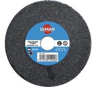 Leman Machine Meule vitrifiée 22506 grise à sec D 200 x Al 32 x Ep 25 mm Gr 60 corindon