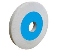 Meule Touret Vitrifiée Blanche D. 200 x ép. 20 x Al. 32 mm - Gr 46 Corindon - Idéale pour Affûtage Meulage - Diamwood