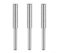 Meules Affûteuse Scie à pour chaîne 3pcs Diamètres Variés Meules(silver) | 3 diamètres inclus, installation pour facile, dissipation chaleur, affûtage démonte pour chaîne, gain de temps