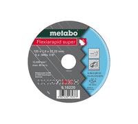 Meules de tronçonnage Flexiarapid super 180x1,6x22,2 acier inoxydable