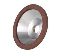 Meules diamantées, 150mm 125mm 100mm diamant meule tasse 180 grain Cutter meuleuse for carbure métal(125X32X32X10X3)