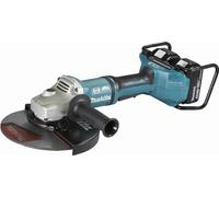 Meuleuse Ø 230 mm 36 V => 2 x 18 V Li-Ion 5 Ah MAKITA - 2 batteries, chargeur, coffret - DGA901T2U2