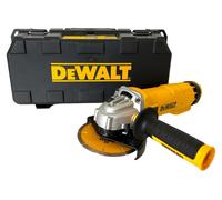 Meuleuse 1200 W 125 mm DEWALT Interrupteur Glissière + Disque diamant - DWE4217KD-QS
