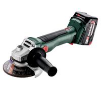 Meuleuse 125 mm 18 V W 18 L BL 9-125 - 2x4Ah - 34mm - Coffret metaBOX - batterie incluse