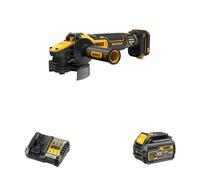 Meuleuse Ø125 mm 18V DCG416VSN-XJ + 1 batterie Flexvolt 18/54V 6-2 Ah + 1 chargeur DCB118-QW DEWALT
