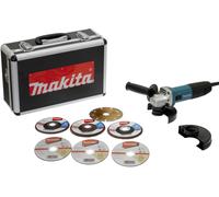 Meuleuse Ø125 mm 720W - MAKITA - avec 7 Disques - coffret - GA5030RSP6