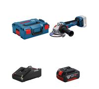 Meuleuse Ø125 mm GWS 18V-11 S + 1 batterie GBA 18V 4 Ah + Chargeur GAL 18V-40 BOSCH