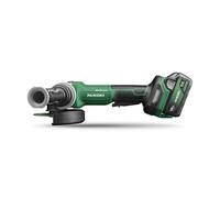 Meuleuse Ø125mm 18V 5,0Ah Brushless - HIKOKI - G1813DFWQZ Inter.homme mort - poignée anti-vib.- Hitcase