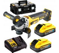 Meuleuse Ø125mm 18V DEWALT DCG405H2T-QW Brushless avec coffret et 2 batteries 5,0 Ah POWERSTACK