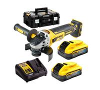 Meuleuse Ø125mm 18V DEWALT DCG405H2T-QW Brushless avec coffret et 2 batteries 5,0 Ah POWERSTACK
