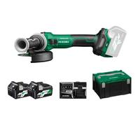 Meuleuse Ø125mm 36V Brushless avec interrupteur autobloquant - Vitesses variables- HIKOKI -G3613DVEWQZ