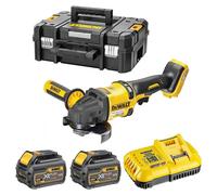 Meuleuse Ø125mm 54V DEWALT DCG418T2-QW avec coffret et 2 batteries 6,0 Ah FLEXVOLT