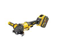 Meuleuse 2.0 XR FLEXVOLT 54V 3Ah Li-Ion Brushless 125mm DEWALT - 2 batteries - coffret TSTAK - DCG418X2-QW