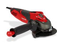Meuleuse à main pour cheveux avec disque de Ø 115 mm, 720 W, livrée avec clé, poignée supplémentaire, sans disque de coupe, protection de disque, réglage rapide, amortisseur de vibrations, interrupteu