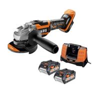 Meuleuse AEG BEWS18-125BL LI-502C 125mm 18V BRUSHLESS avec 2 batteries 5Ah + chargeur en coffret