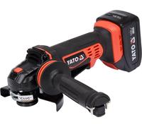 Yato Meuleuse d'angle sans fil 18 V 125 mm 10 000 tr/min 2x batteries 3 Ah + chargeur
