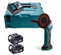 Meuleuse angulaire 18V LXT Ø115 mm (2x3,0 Ah) en MAKPAC - MAKITA DGA452RFJ