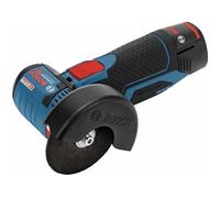 Meuleuse angulaire Bosch Professional GWS 12V-76 + 2 batteries 3,0Ah + L-BOXX 75mm de diamètre - 06019F200B