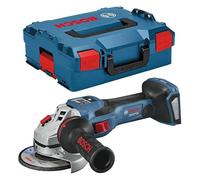 Meuleuse angulaire sans-fil BITURBO BOSCH 06019H6100 - GWS 18V-15 SC Professional en L-Boxx (vendu sans batterie)