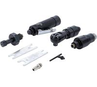 Meuleuse, Cliquet et Perceuse Pneumatique 3 en 1 - 214 x 56 x 322 mm - Polyvalente et Performante - D-Work