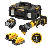 Meuleuse compacte 76 mm XR 18V 1.7ah li-ion brushless powerstack - DEWALT - DCG430E2T-QW
