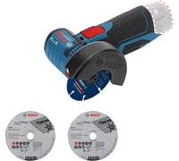 Meuleuse d'angle 12 V GWS 12-76 Professional (sans batterie ni chargeur) en carton BOSCH 06019F2000