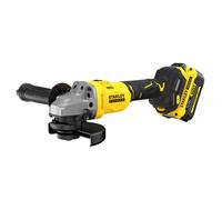 Stanley Meuleuse d'angle SFMCG710M1T-QW FATMAX V20 125 mm Brushless 18V 1x 4Ah Kit Pro-Stack