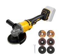 Meuleuse d'angle 125 mm Sans Balais pour Dewalt 20V batterie, sans batterie