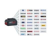 Meuleuse d'angle 18V GWS 18V-11 + 2 batteries 5Ah + chargeur sous L-BOXX - BOSCH - 06019N4103