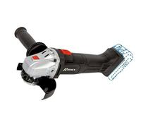 Ribimex PRBAT20/M125SB Meuleuse d'angle 125 mm RBAT20 Batterie et sans Chargeur, Rouge et Noir
