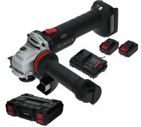Meuleuse d'angle 18 V GX18-8X5 125 mm + 2 batteries 5 Ah + chargeur + HangBoX HANGER 402001
