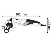 Meuleuse d'angle 1800W GWS 18-125 SL Professional en boîte carton - BOSCH - 06017A3200