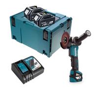 Meuleuse d'angle 18V Ø125 mm (2x3,0 Ah) en MAKPAC - MAKITA DGA517RFJ