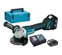 Meuleuse d'angle 18V Ø125 mm (2x5,0 Ah) en MAKPAC - MAKITA DGA504RTJ