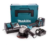 Meuleuse d'angle 18V LXT Ø125 mm (2x5,0 Ah) en MAKPAC - MAKITA DGA513RTJ