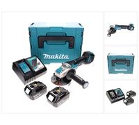 Meuleuse d'angle 18V LXT Ø125 mm (2x5,0 Ah) en MAKPAC - MAKITA DGA519RTJ