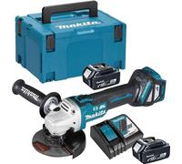 Meuleuse d'angle 18V LXT Ø125mm (2x3,0 Ah) en MAKPAC - MAKITA DGA513RFJ