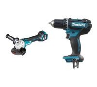 Meuleuse d'angle 18V LXT Li-Ion Ø125 mm (Machine seule) - MAKITA DGA511Z & DDF482Z Perceuse visseuse 60 nm 18 V Bleu
