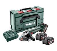 Metabo Meuleuse d'angle W 18 L 9-125 18V Ø125 mm + 3 batteries 18V 5,2 Ah + chargeur ASC 145