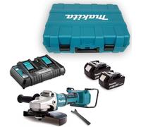 Meuleuse d'angle 36V LXT Ø230 mm (2x5,0 Ah) en coffret - MAKITA DGA900PT2