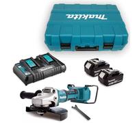 Meuleuse d'angle 36V LXT Ø230 mm (2x5,0 Ah) en coffret - MAKITA DGA900PT2