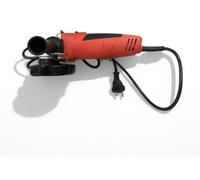 Meuleuse d'angle 500 W, disque de 11,5 cm de diamètre, avec bouton de blocage de l'arbre