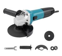 Meuleuse d'angle 720W, disque de 125 mm, variable 6 vitesses, machine coupe | 600-12000 RPM filaire, verrouillage de broche et tête d'engrenage en aluminium pour couper, meuler et polir(Package 1)