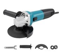 Meuleuse d'angle 720W, disque de 125 mm, variable 6 vitesses, machine coupe | 600-12000 RPM filaire, verrouillage de broche et tête d'engrenage en aluminium pour couper, meuler et polir(Standard Package)