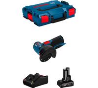 Meuleuse d'angle BOSCH GWS 12V-76 (1 x 6,0 Ah + GAL12V-40 + L-Boxx 102)
