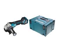 Meuleuse D'angle Brushless Ø 125 mm 18 V Li-Ion (Produit Seul) Makita DGA517Z & 821551-8 Coffret connecteur de Type 3 Makpac Bleu