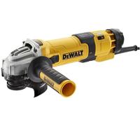 DEWALT Meuleuse d'Angle 1500 watts, 125 mm avec électronique de Vitesse, avec Démarrage Progressif et Protection Contre la Tension nulle DWE4257-QS